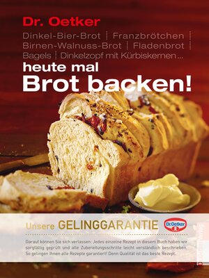 cover image of Heute mal Brot backen!